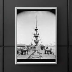 Carts in Front of 1898 Photograph poster 5