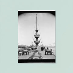 Carts in Front of 1898 Photograph poster 8