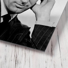 Cary Grant metal print mockup