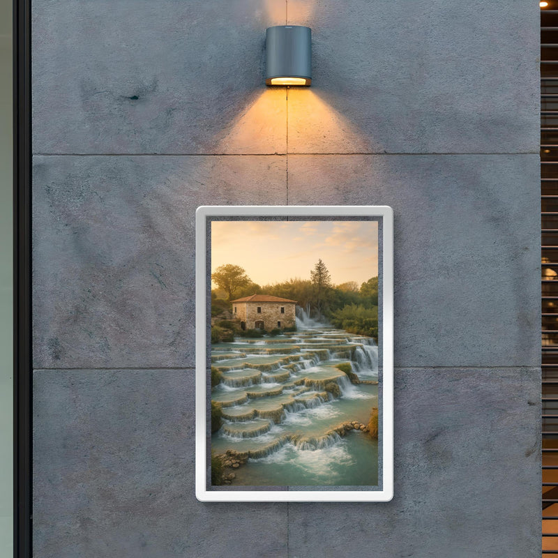 Cascate del Mulino Saturnia Italy poster 2