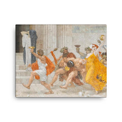 Cassandra by Alexander Rothaug canvas print on a plain backdrop in size 16"x20".