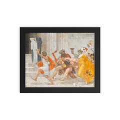 Cassandra by Alexander Rothaug framed print on a plain backdrop in size 8"x10".