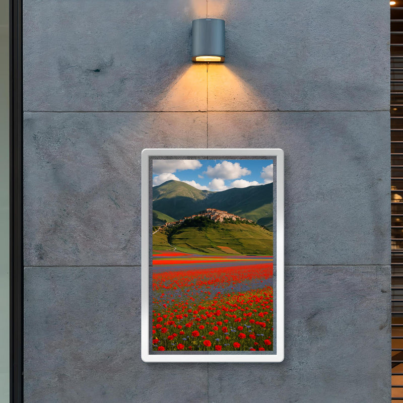 Castelluccio di Norcia and Piano Grande Italy poster 2