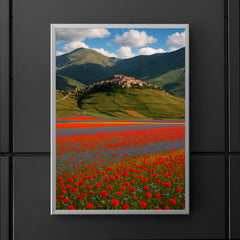 Castelluccio di Norcia and Piano Grande Italy poster 5