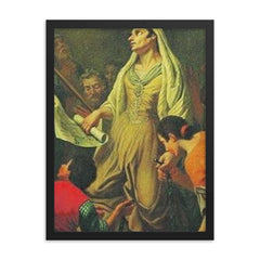 Caterina Vitale framed print on a plain backdrop in size 18"x24".