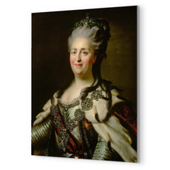 Catherine the Great metal print mockup