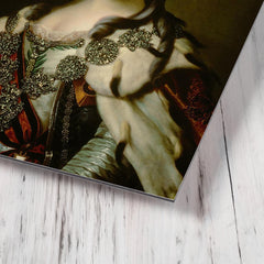 Catherine the Great metal print mockup