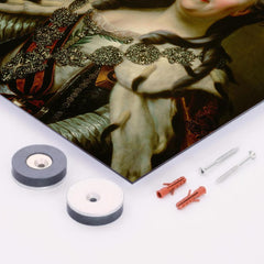 Catherine the Great metal print mockup