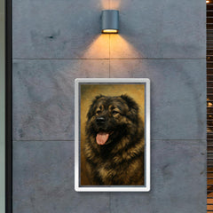 Caucasian Ovcharka dog poster 2