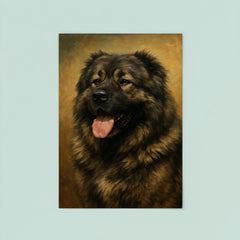 Caucasian Ovcharka dog poster 8