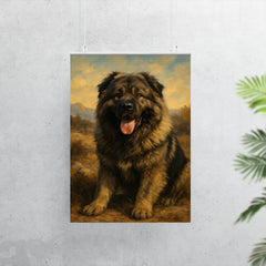 Caucasian shepherd dog poster 7
