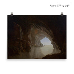 Cave in the Evening by Joseph Wright of Derby, 1774 poster 5