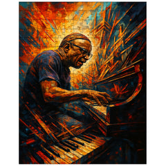 Cecil Taylor explosive piano architecture jigsaw puzzle