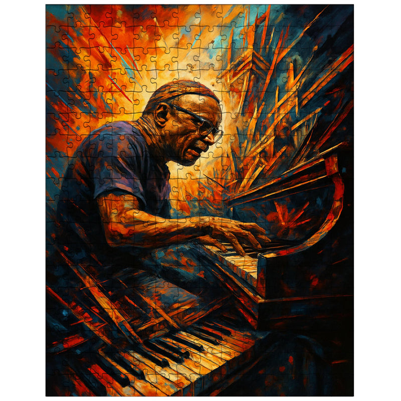 Cecil Taylor explosive piano architecture jigsaw puzzle