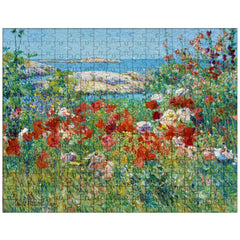 Celia Thaxter's Garden, Isles of Shoals, Maine by Childe Hassam jigsaw puzzle