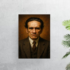 Cesar Vallejo portrait poster 7