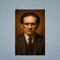 Cesar Vallejo portrait poster 9