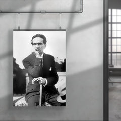 Cesar Vallejo poster mockup 4