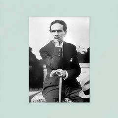 Cesar Vallejo poster mockup 8