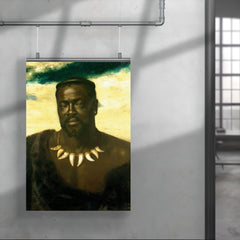 Cetshwayo, King of the Zulus by Karl Rudolf Sohn poster 4