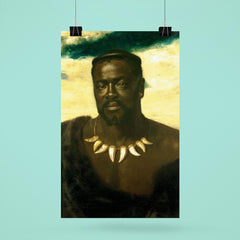 Cetshwayo, King of the Zulus by Karl Rudolf Sohn poster 6