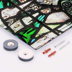 Chad of Mercia metal print mockup