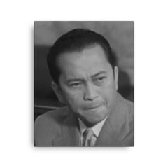 Chairul Saleh canvas print on a plain backdrop in size 16"x20".