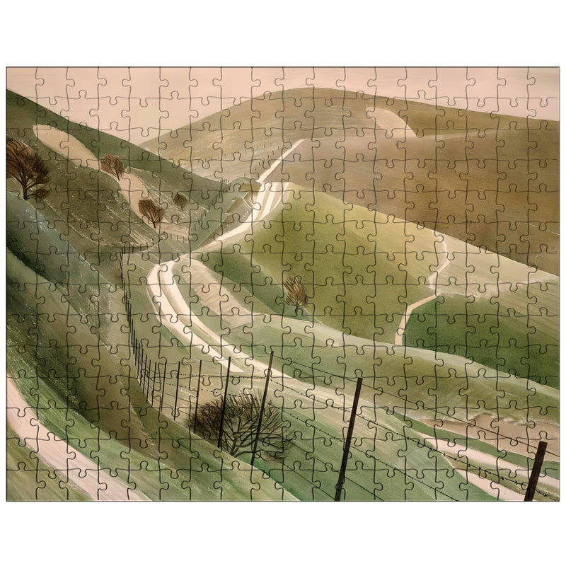 Chalk Paths by Eric Ravilious jigsaw puzzle