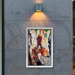 Champ de Mars - The Red Tower by Robert Delaunay poster 2