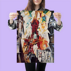 Champ de Mars - The Red Tower by Robert Delaunay poster 3