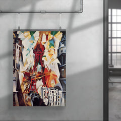 Champ de Mars - The Red Tower by Robert Delaunay poster 4