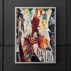 Champ de Mars - The Red Tower by Robert Delaunay poster 5