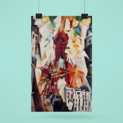 Champ de Mars - The Red Tower by Robert Delaunay poster 6