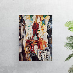 Champ de Mars - The Red Tower by Robert Delaunay poster 7