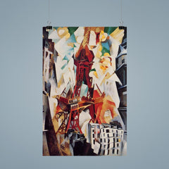 Champ de Mars - The Red Tower by Robert Delaunay poster 9