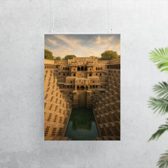 Chand Baori Stepwell India poster 7