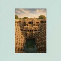 Chand Baori Stepwell India poster 8
