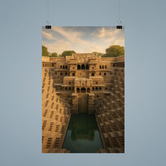 Chand Baori Stepwell India poster 9