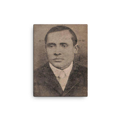 Chandra Kumar Agarwala canvas print on a plain backdrop in size 12"x16".