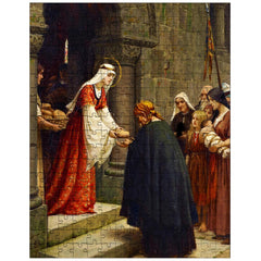 Charity Of Saint Elizabeth Of Hungary by Frederic Leighton jigsaw puzzle