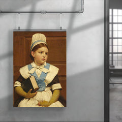 Charity School Girl by George Dunlop Leslie, 1882 poster 4