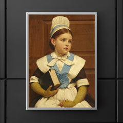Charity School Girl by George Dunlop Leslie, 1882 poster 5