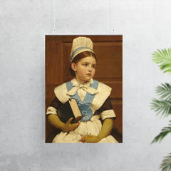 Charity School Girl by George Dunlop Leslie, 1882 poster 7