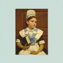 Charity School Girl by George Dunlop Leslie, 1882 poster 8