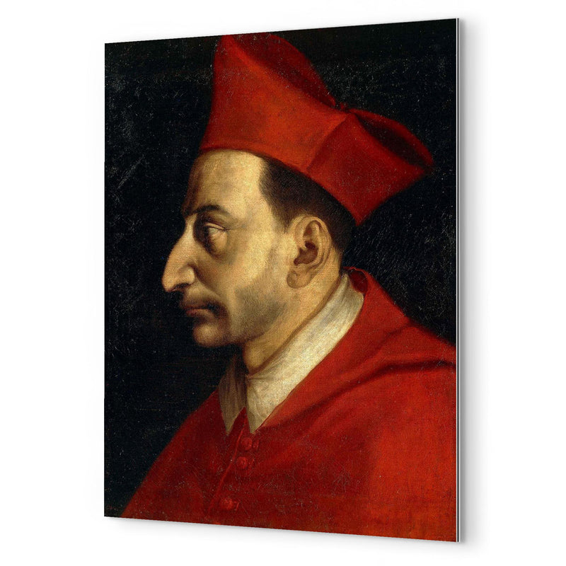 Charles Borromeo metal print mockup