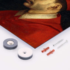 Charles Borromeo metal print mockup