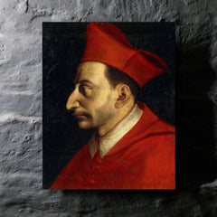 Charles Borromeo metal print mockup