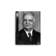 Charles Curtis canvas print on a plain backdrop in size 12"x16".