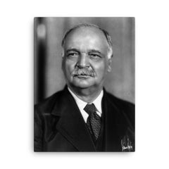Charles Curtis canvas print on a plain backdrop in size 18"x24".