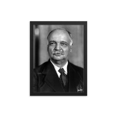 Charles Curtis framed print on a plain backdrop in size 12"x16".